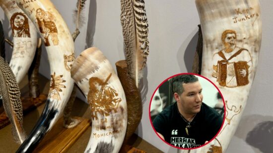 Andoni,  el artesano que convierte cuernos en instrumentos únicos y piezas de museo