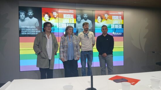 Bizkaia lanza una campaña contra la LGTBIfobia