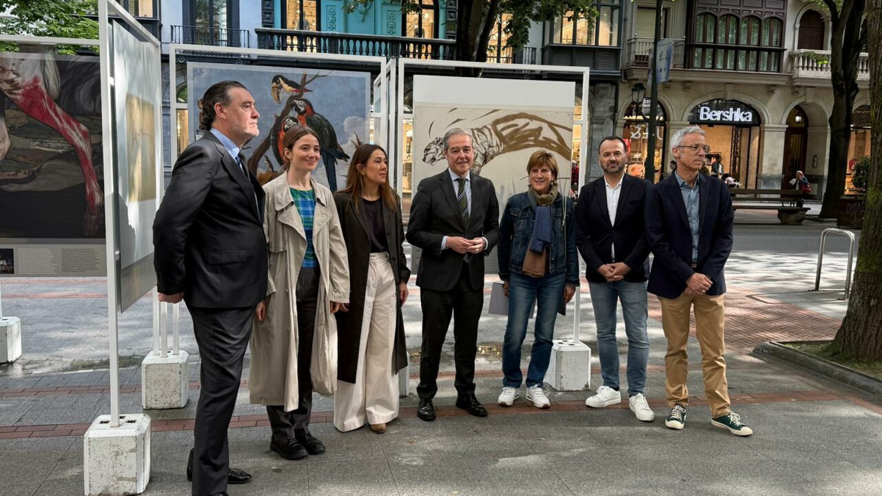 38 obras del Museo de Bellas Artes recorren 30 municipios de Bizkaia con Animalario