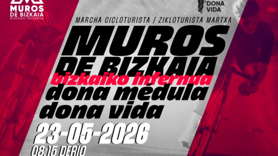 La marcha solidaria Muros de Bizkaia pedaleará por la donación de médula ósea