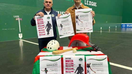 El AMPO Txapelketa de pelota llega a Barakaldo: entradas gratuitas y talleres para fomentar la cantera