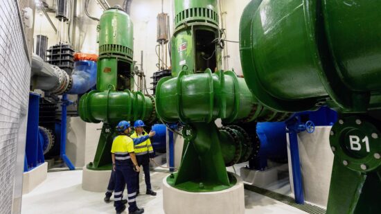 El Consorcio de Aguas finaliza la renovación del bombeo de entrada a la depuradora de Galindo con una inversión de 5,2 millones