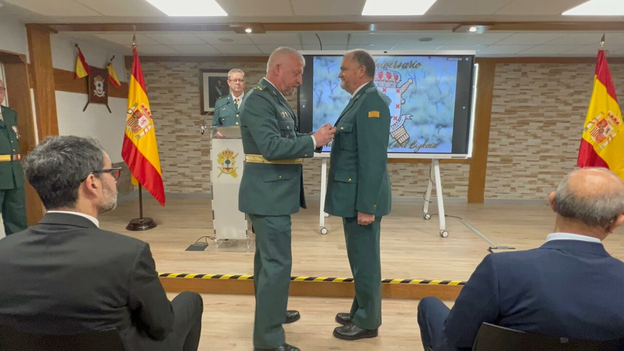 La Guardia Civil de Bizkaia conmemora en Bilbao el 182 aniversario de su fundación con un acto institucional