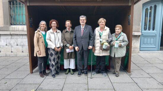 Bizkaia se compromete en la lucha contra el cáncer en el Día de la Cuestación