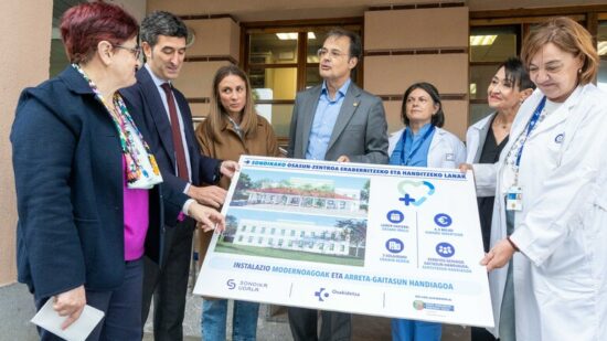 Sondika tendrá un centro de salud cinco veces más grande: consultas modernas, gimnasio y más servicios sanitarios