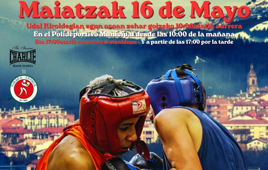 Legutio será el núcleo de boxeo el próximo sábado 16 de mayo