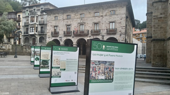 Balmaseda acoge la exposición del 500 aniversario del Fuero Nuevo de Bizkaia