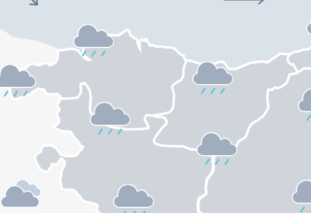 Aviso amarillo en Bizkaia por lluvias intensas: podrían caer hasta 60 litros en 24 horas