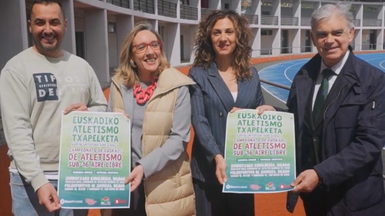 Bilbao reúne este fin de semana a más de 500 jóvenes atletas en el Campeonato de Euskadi sub-16