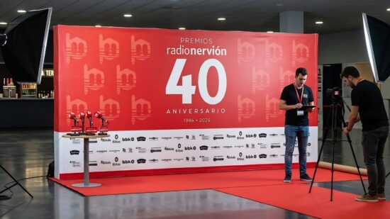 Estos son los galardonados en los Premios Radio Nervión 40 Aniversario