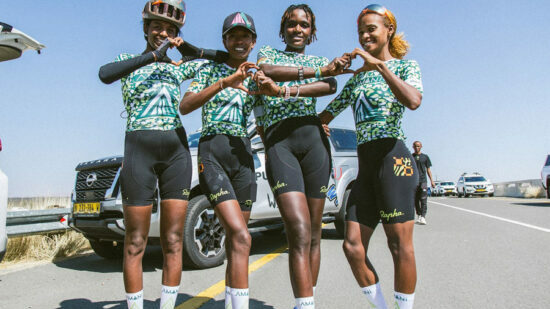 El primer equipo femenino africano profesional participará este año en la Durango-Durango Emakumeen Saria