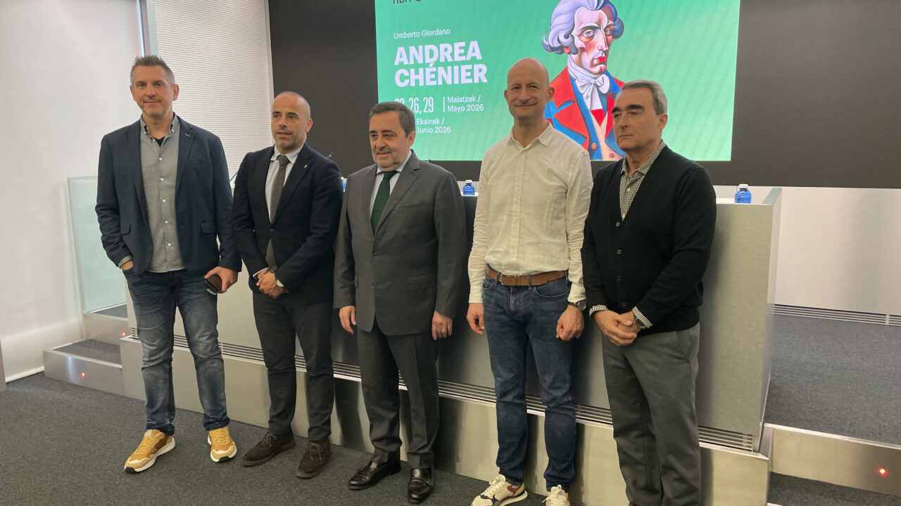 ABAO Bilbao Opera cierra la temporada con la obra maestra de Umbierto Giordiano, ‘Andrea Chénier’