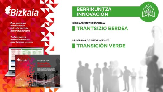 Bizkaia activa 2 millones de euros en ayudas para que las pymes industriales aceleren su transición verde