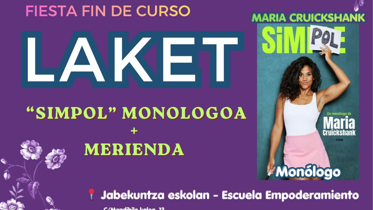 LAKET despide el curso en Leioa entre humor, encuentros y empoderamiento