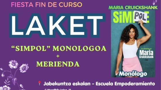 LAKET despide el curso en Leioa entre humor, encuentros y empoderamiento