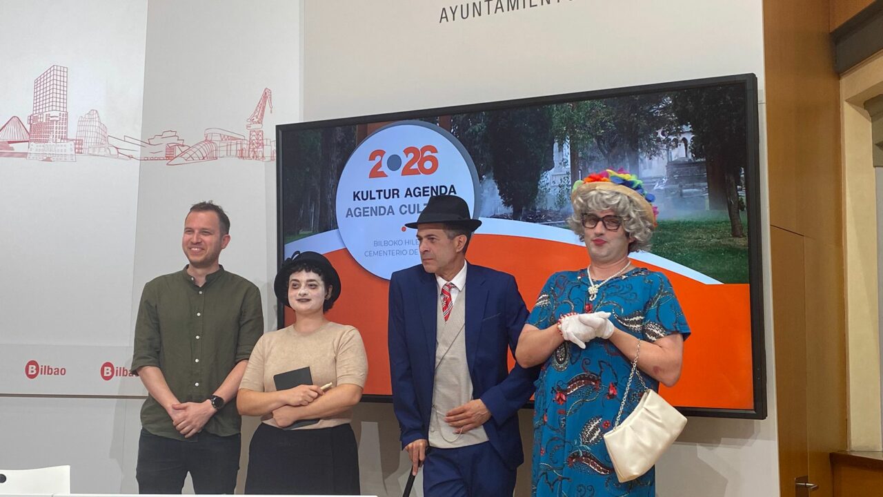 Llegan al cementerio de Bilbao las visitas guiadas teatralizadas