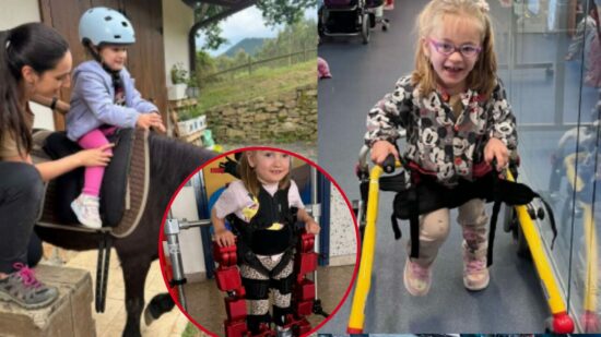 Ailén, la pequeña de 4 años que lucha por caminar: “Tiene posibilidades, pero el tiempo corre en su contra”