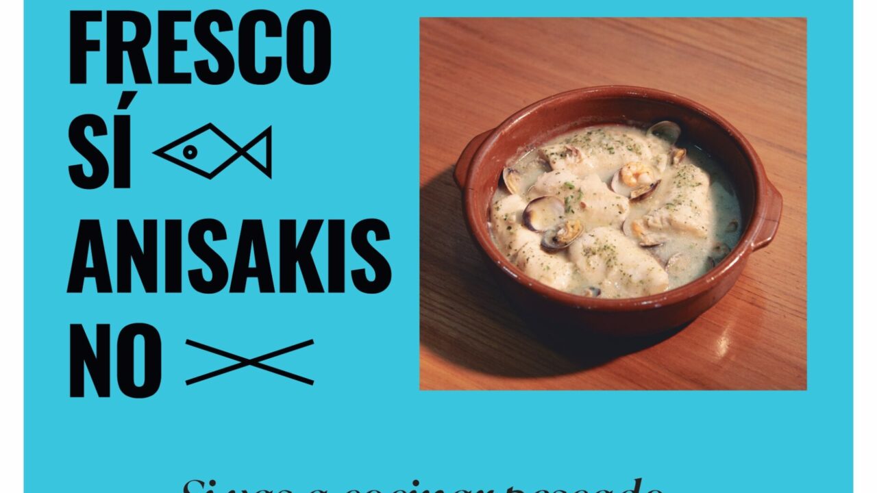 ‘Frescos Sí, Anisakis No’: Euskadi lanza una campaña para promover el consumo seguro de pescado fresco