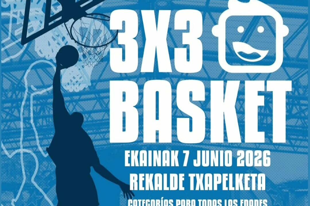 Rekalde volverá a ser la capital del basket con el torneo Irrikalde 3×3 del próximo 7 de junio
