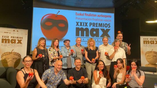 Estos son los finalistas de los Premios Max de Euskadi