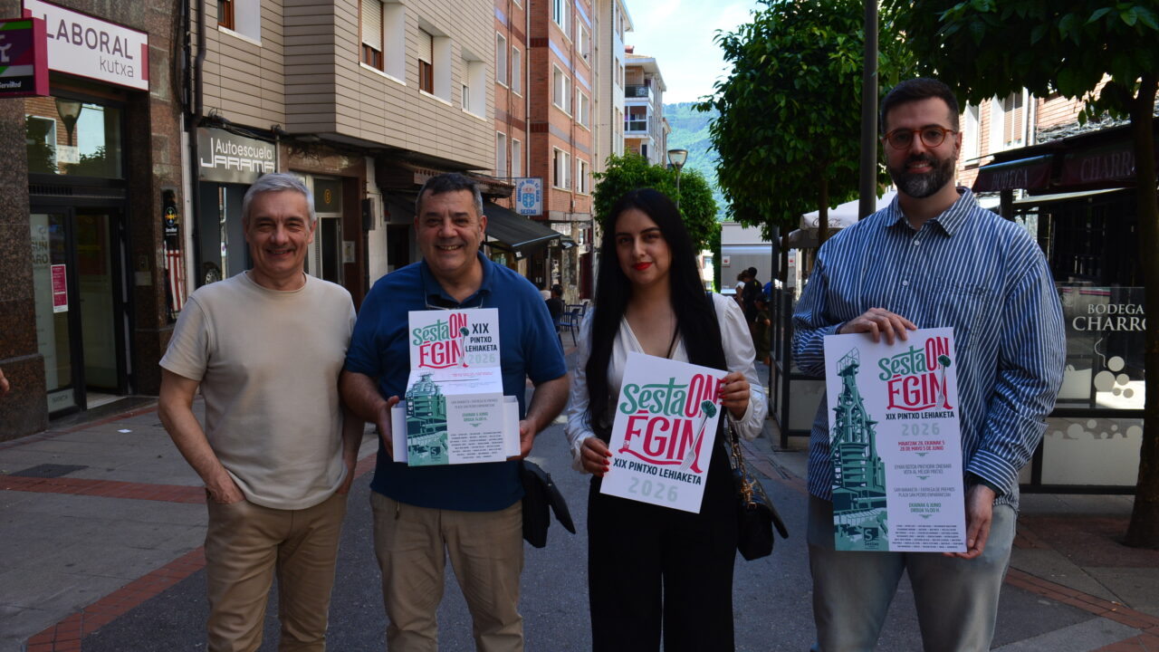 Récord de participación en Sestao en la 19º edición del Concurso de Pintxos