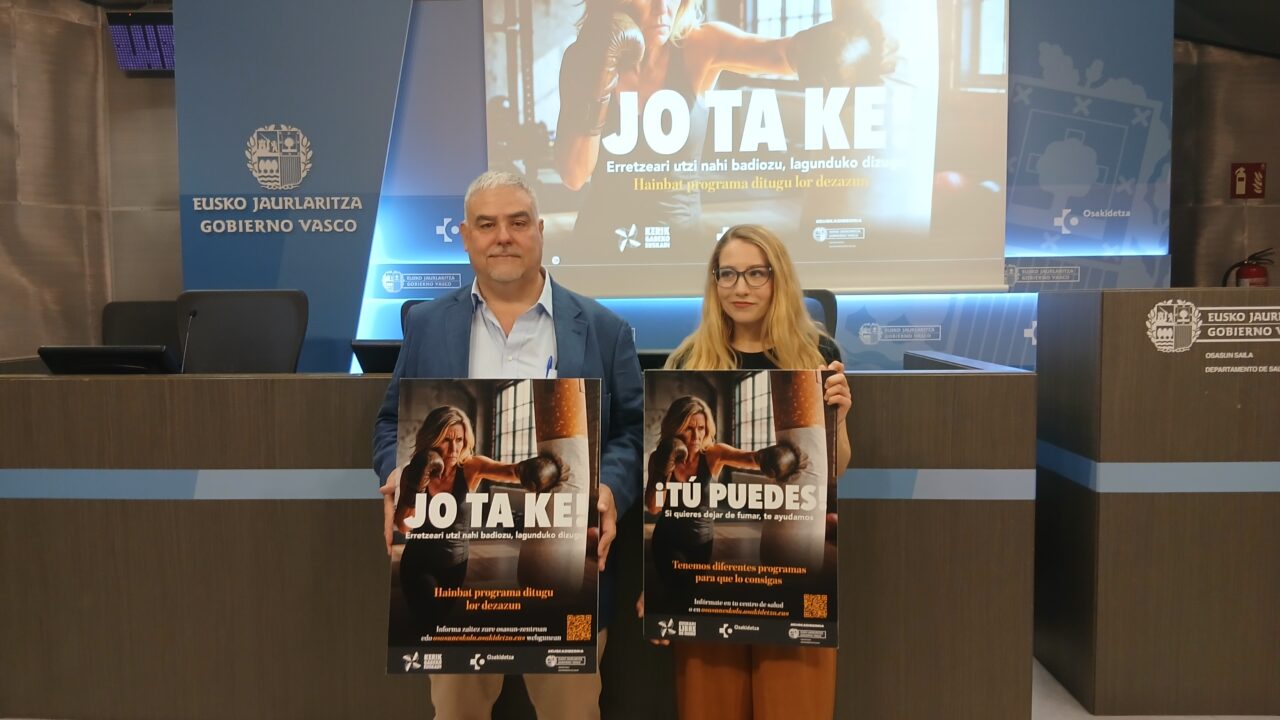 Las mujeres de entre 40 y 70 años, el colectivo con más dificultad para dejar el tabaco en Euskadi