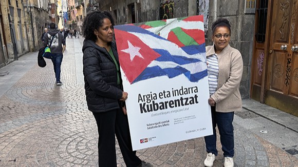 Bilbao acogerá el sábado una concentración de apoyo a Cuba contra el “genocidio” y el bloqueo