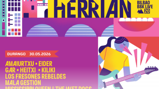 Euskotren refuerza este sábado sus trenes por el festival HERRIAN en Durango