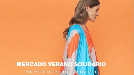 Moda, arte y solidaridad se dan la mano en Trapagaran con el Mercado de Verano de Mercedes de Miguel
