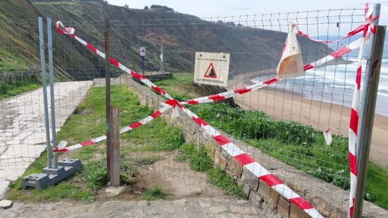 Sopela fija un protocolo de seguridad para acceder a la playa de Barinatxe