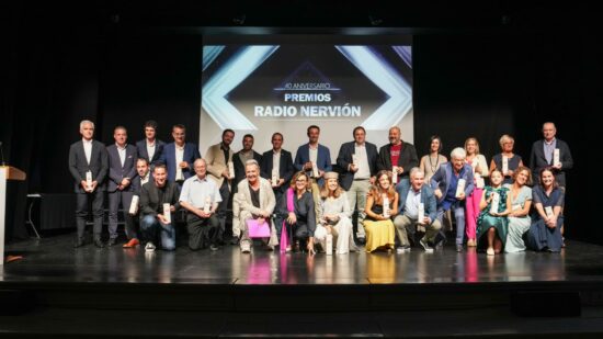 Los Premios Radio Nervión reúnen en Bilbao a referentes de la cultura, el deporte y la sociedad en su 40 aniversario