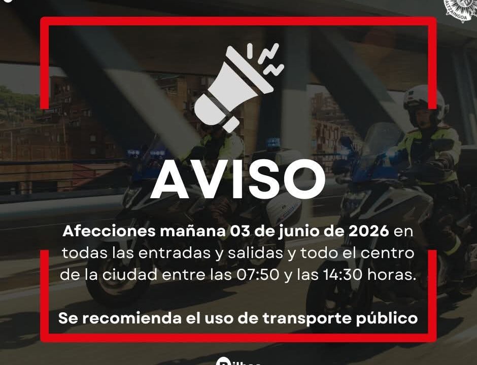 Bilbao advierte a los conductores de posibles afecciones este martes por la huelga de limpieza