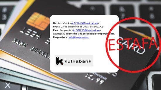 Kutxabank alerta de un aumento de ciberestafas: phishing, vishing y malware ponen en riesgo a los clientes