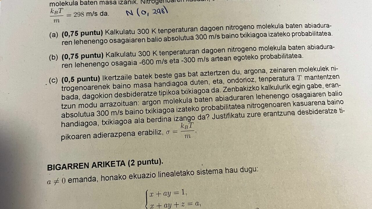 Profesores de bachiller analizan el examen de matemáticas de la PAU: «Es imposible sacar un 10»