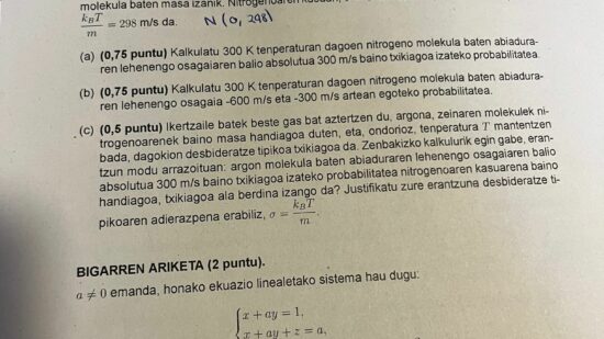 Profesores de bachiller analizan el examen de matemáticas de la PAU: «Es imposible sacar un 10»