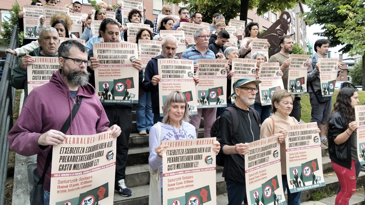 La Margen Izquierda se moviliza este sábado contra la precariedad, los recortes y el gasto militar
