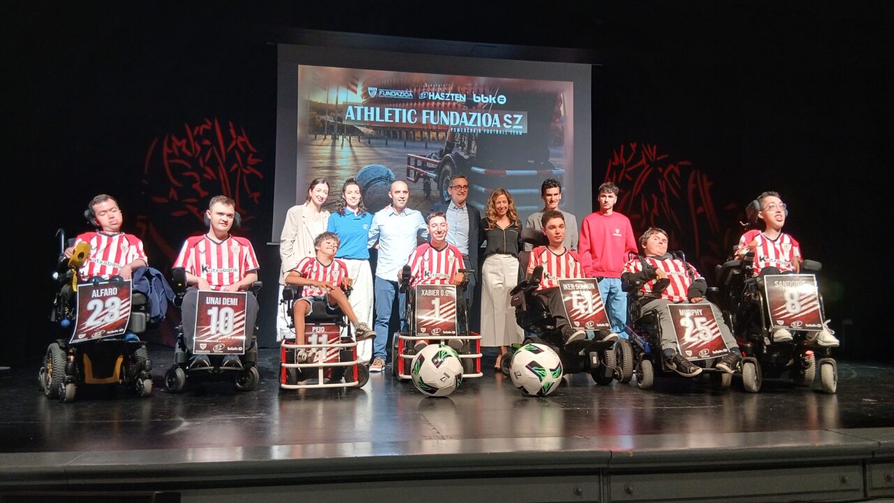 El Athletic impulsa el deporte adaptado para las personas en silla de ruedas con Powerchair Football