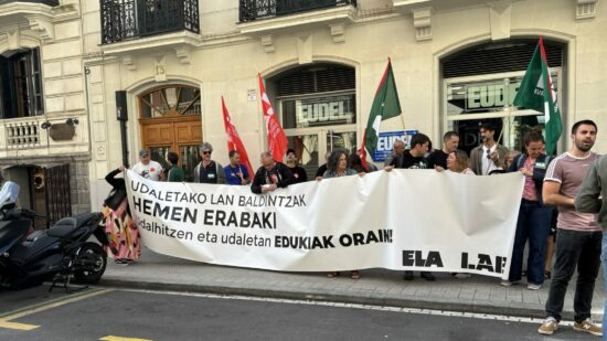 ELA y LAB aseguran que las huelgas de los últimos tres meses han logrado reactivar una negociación que llevaba años sin actualizarse