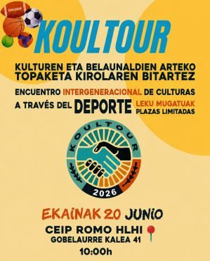 KOULTOUR impulsará la convivencia intercultural e intergeneracional a través del deporte