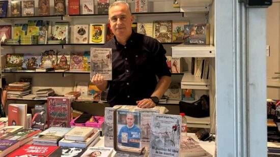 Miguel Ángel Puente, el autor revelación de las ferias del libro de Bizkaia: «He vivido unos días preciosos»