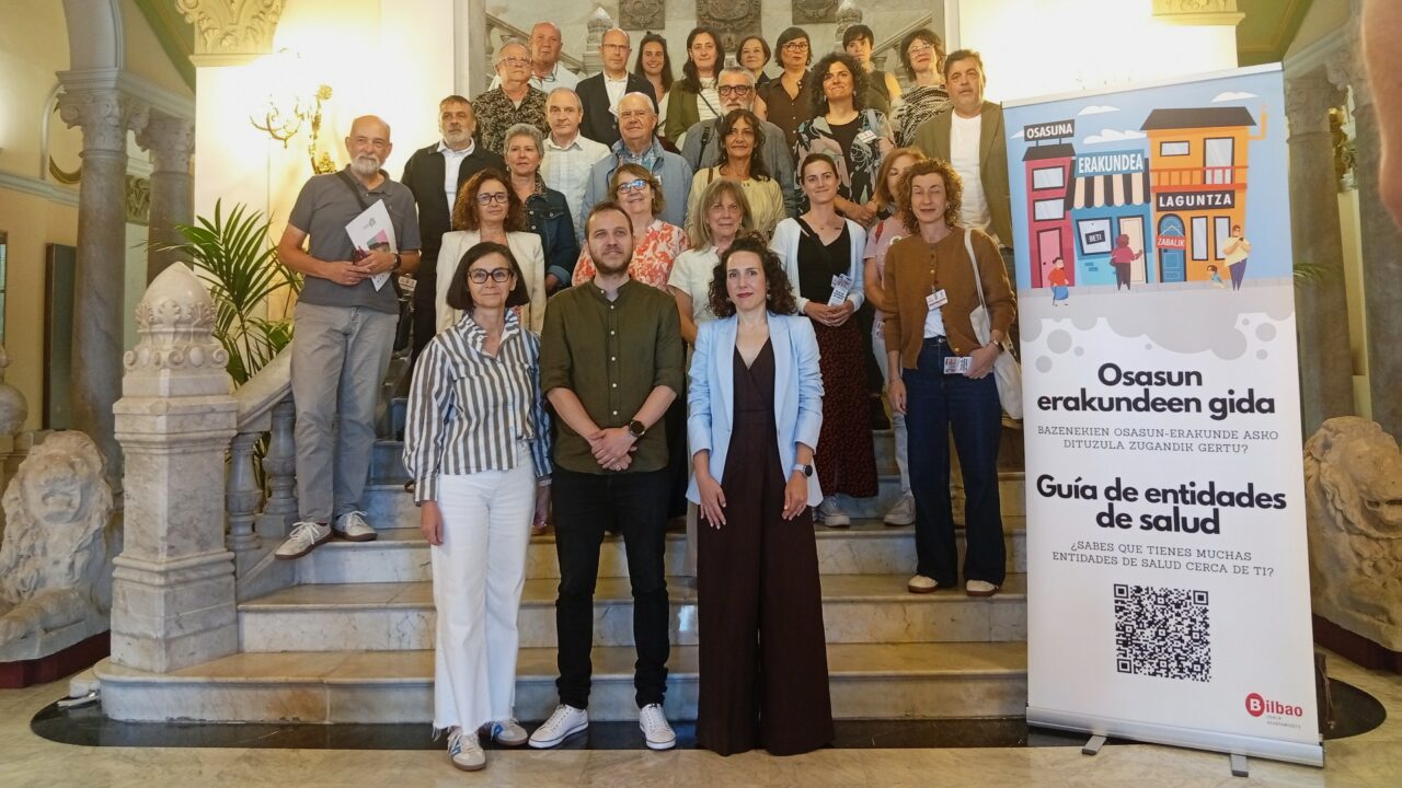 Más de 70 entidades especializadas hacen parte de la guía del nuevo Plan de Salud de Bilbao