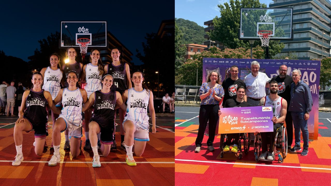 BBK Bidaideak triunfa y sensaciones agridulces de Bilbao Miners en el torneo Bilbao Jokoan 3X3