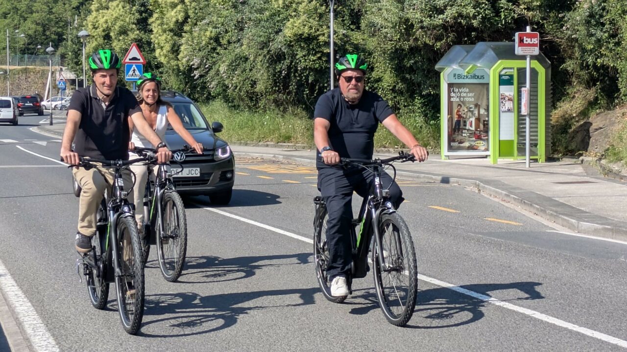 Barakaldo cuenta con 20 bicicletas gravel eléctricas en Gorostiza como para conocer Barakaldo Natura Basatia