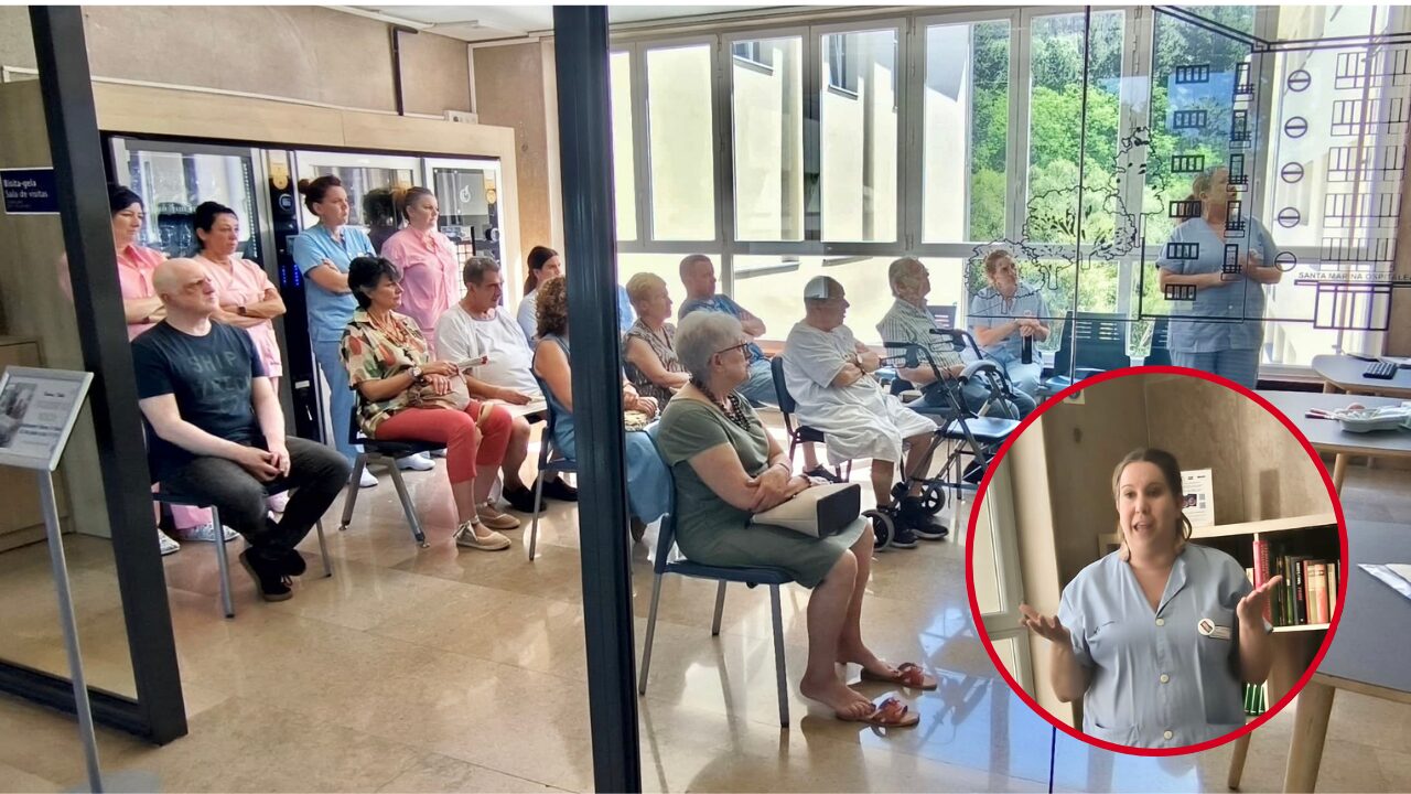 Zaingune, el espacio del Hospital Santa Marina que convierte un café en apoyo y aprendizaje para quienes cuidan