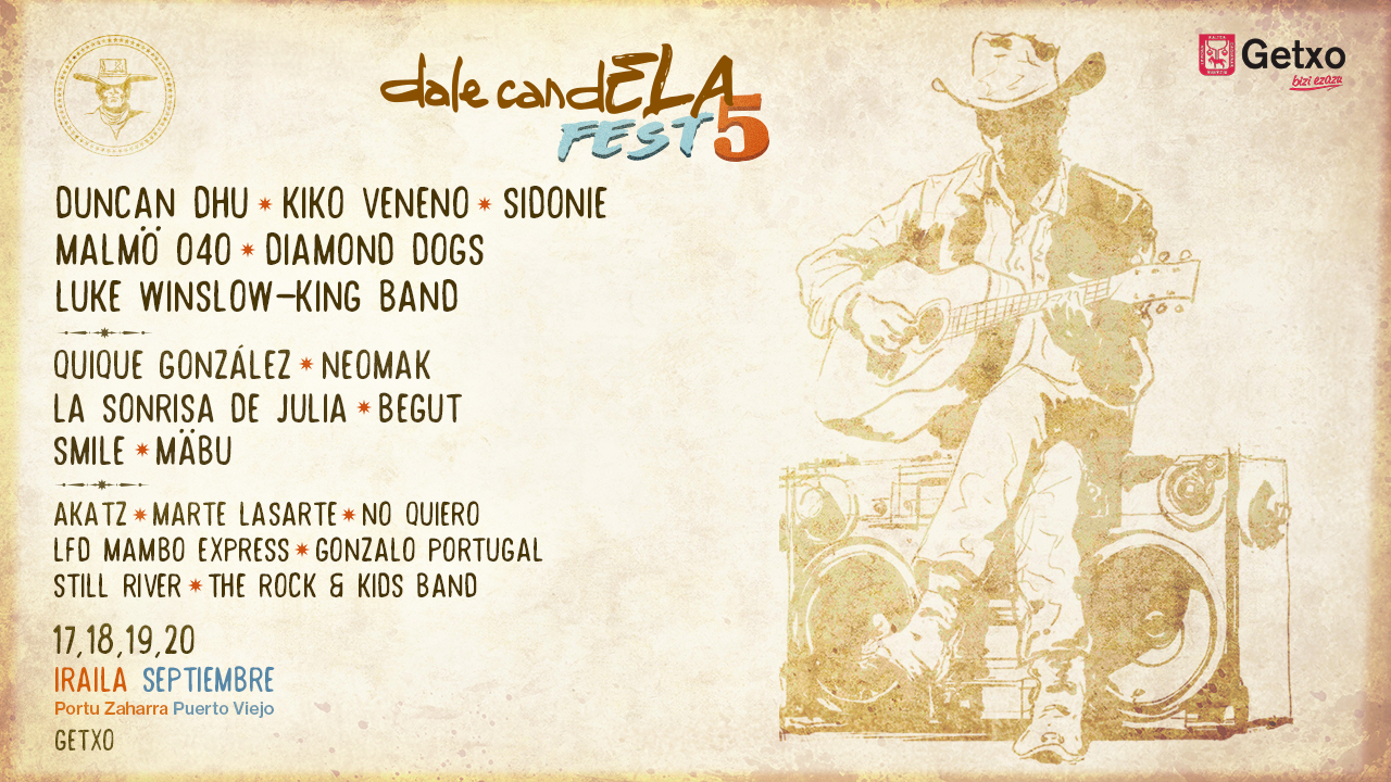 Sidonie, Mäbu, Malmö 040 o Begut cierran el cartel musical del DalecandELA Fest 5
