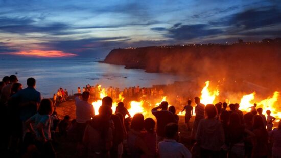 San Juan en Getxo: la noche llenará Algorta de música, danzas y tradición el próximo 23 de junio