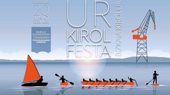 La Ur Kirol Festa de Kirolur dará visibilidad a los deportes acuáticos que se practican en Bizkaia