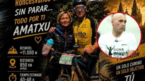 Xavi afronta el reto de su vida: 850 kilómetros en bici por una promesa a su madre