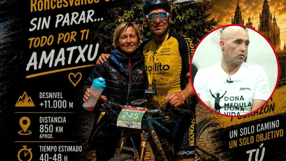 Xavi afronta el reto de su vida: 850 kilómetros en bici por una promesa a su madre