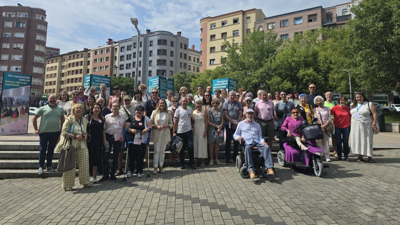 El Foro Internacional de Ciudades Amigables reconoce el trabajo de Barakaldo en torno al edadismo
